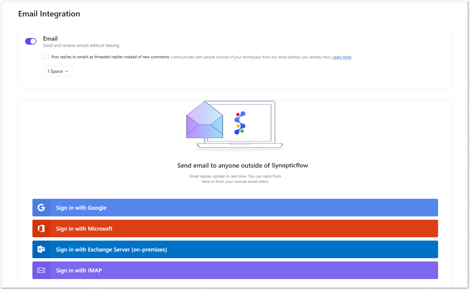 SSO Sign-in Options